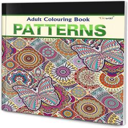 GO WOO Adult Colouring Book - PATTERNS